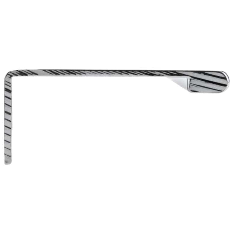 Contemporary Edge Pull, 7-9/16" Center-to-Center, Chrome - Image 3