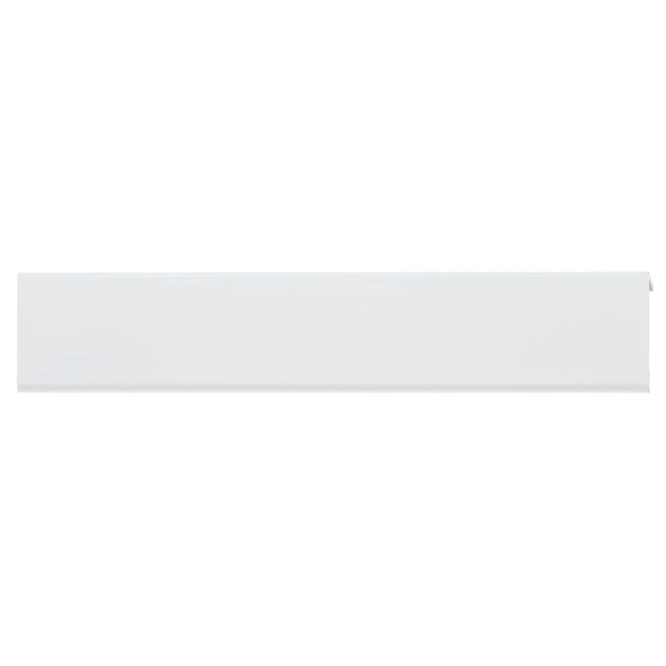 Contemporary Edge Pull, 7-9/16" Center-to-Center, White - Image 2