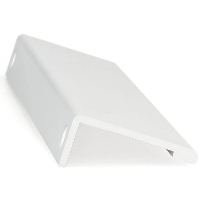 Contemporary Edge Pull, 7-9/16" Center-to-Center, White - Image 3