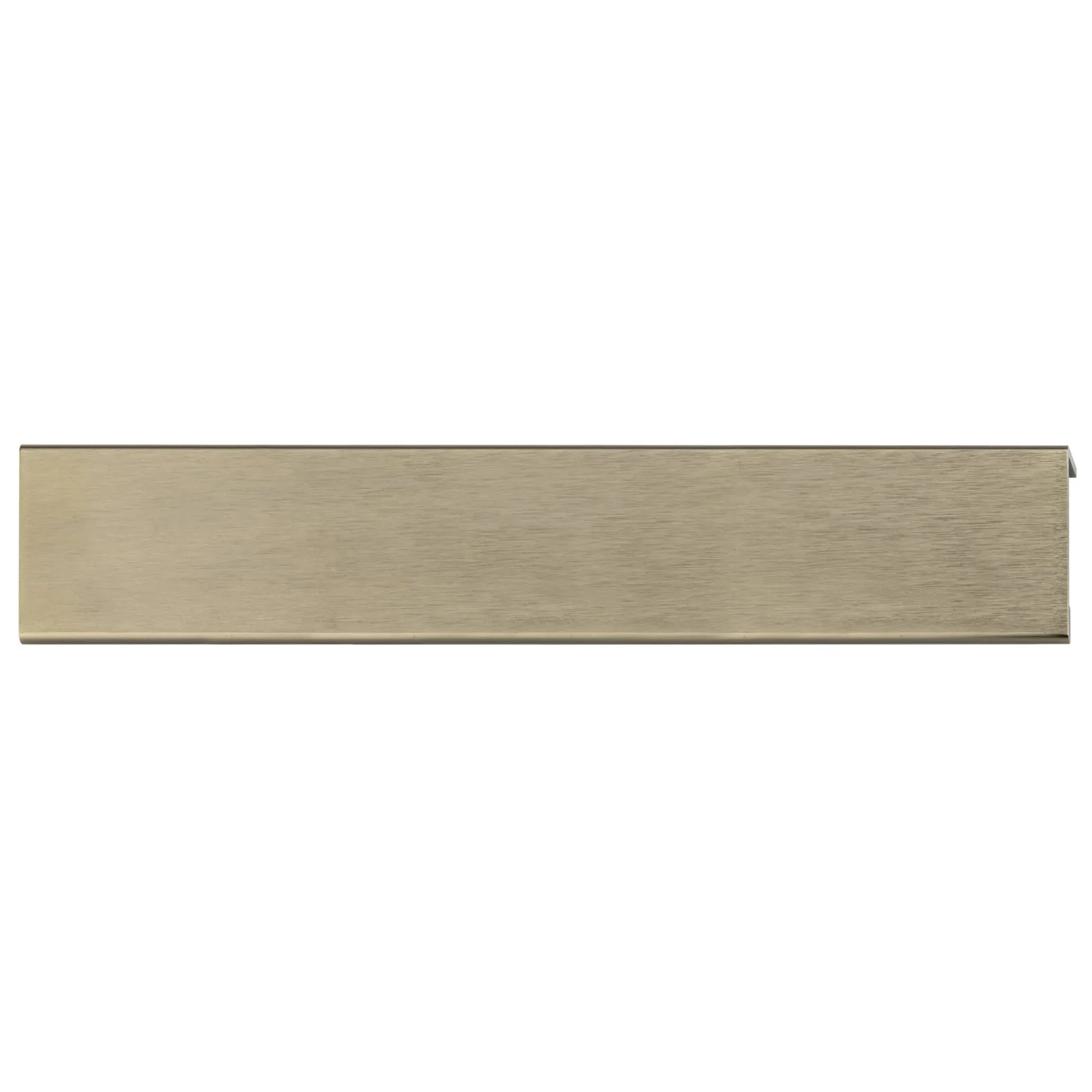 Contemporary Edge Pull, 7-9/16" Center-to-Center, Champagne Bronze - Image 2