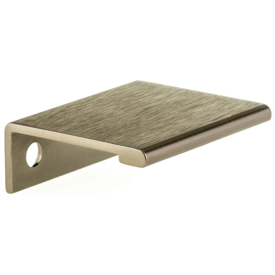 Contemporary Edge Pull - 1-5/16" Center-to-Center - Champagne Bronze - Image 1