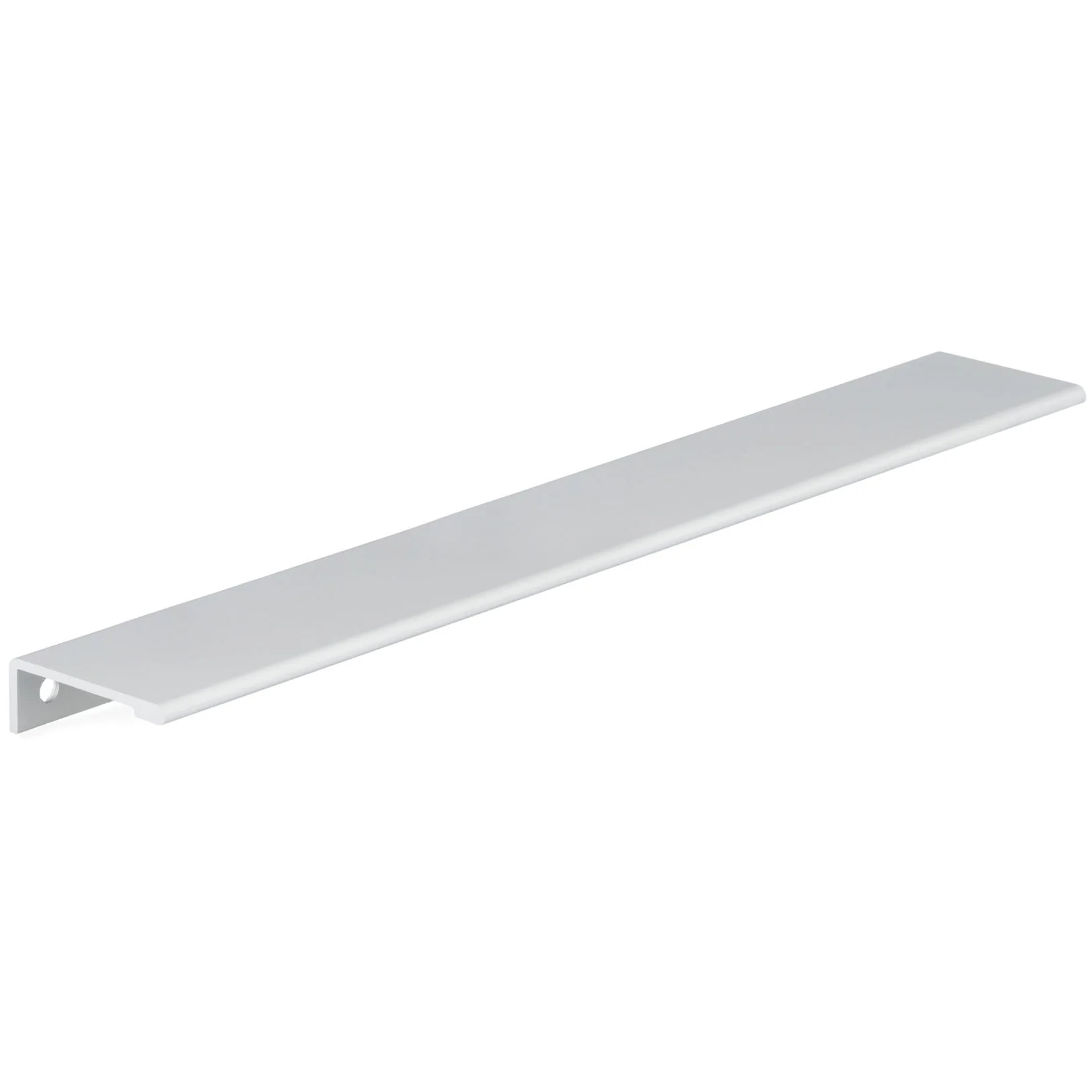 Contemporary Edge Pull, 16-3/8" Center-to-Center, Aluminum - Image 1
