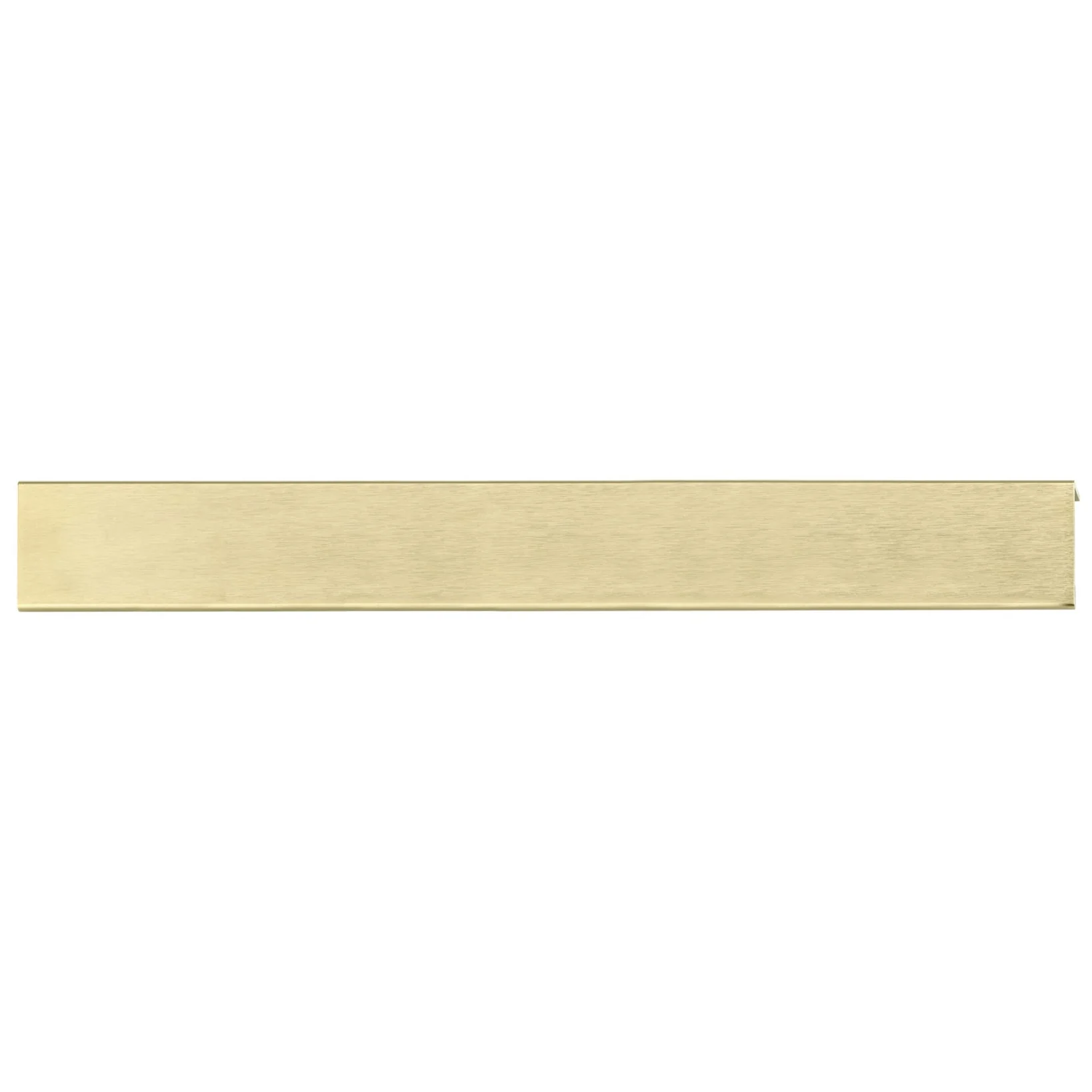 Contemporary Edge Pull - 16-3/8" Center-to-Center - Satin Gold - Image 2