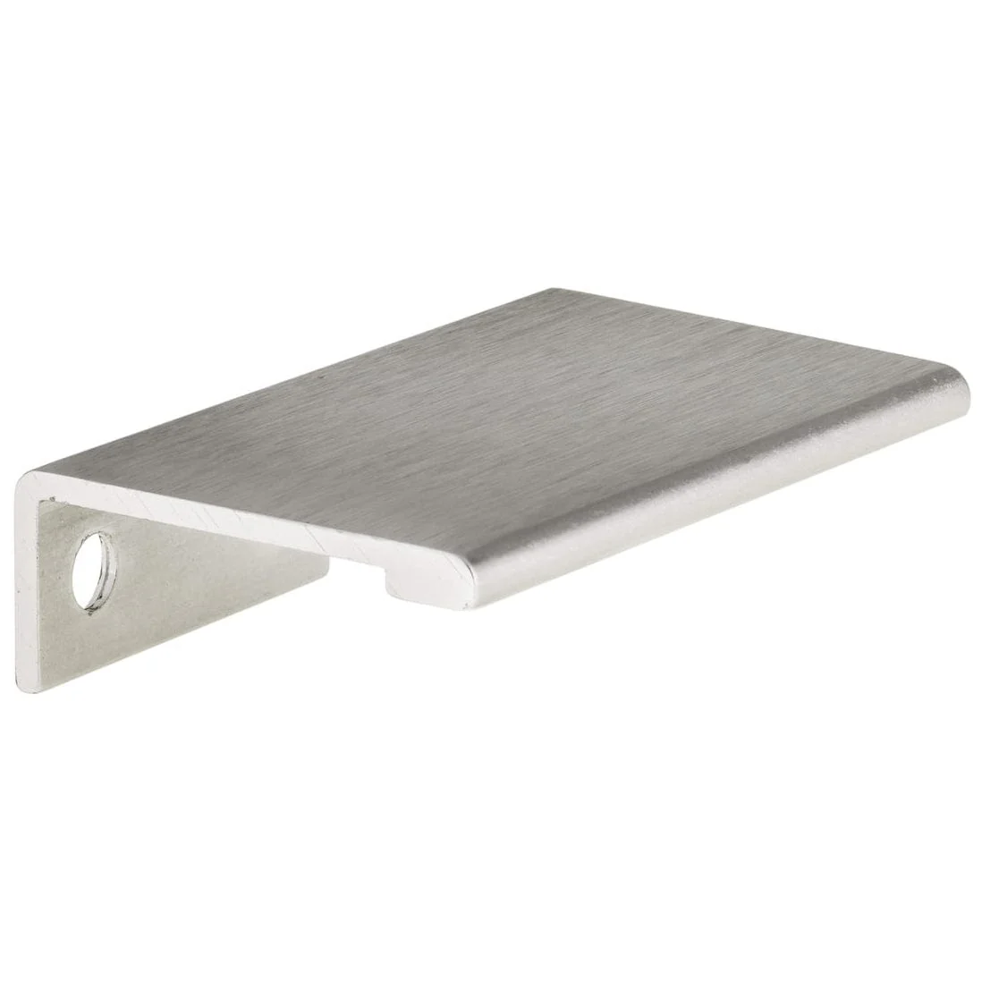 Contemporary Edge Pull, 1-31/32" Center-to-Center, Stainless Steel - Image 1