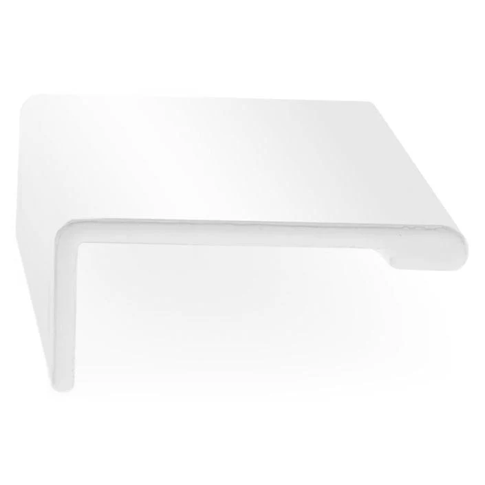 Contemporary Edge Pull, 3-1/8" Center-to-Center, White - Image 3