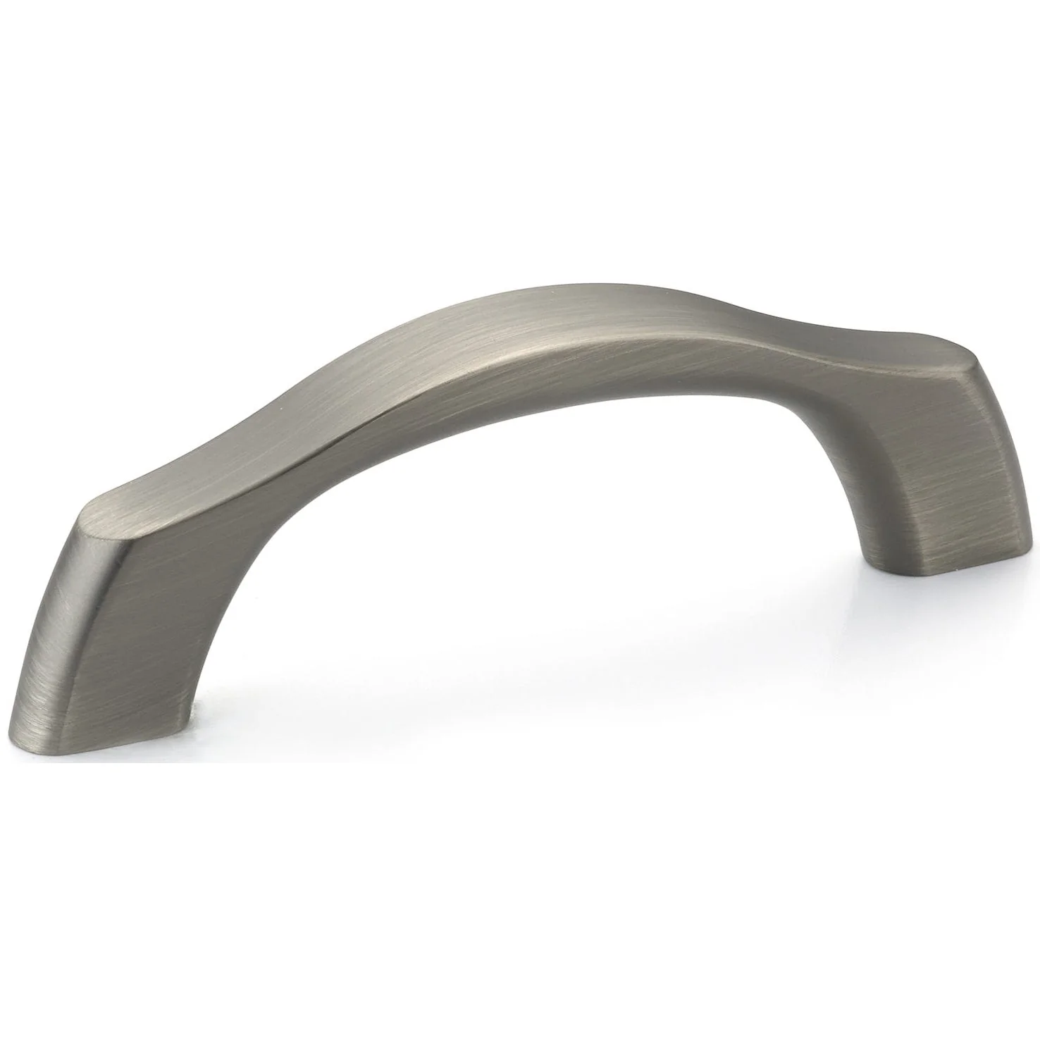 Contemporary Pull, 3" Center-to-Center, Antique Nickel - Image 1