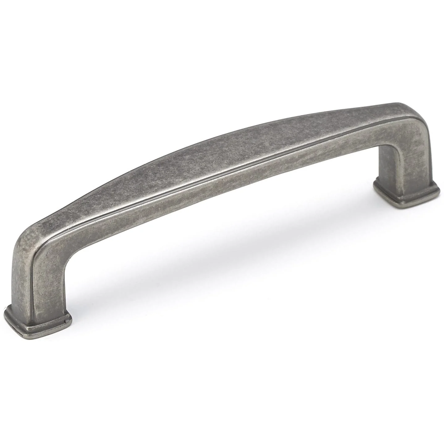 Transitional Pull, 3-3/4″ Center-to-Center, Pewter