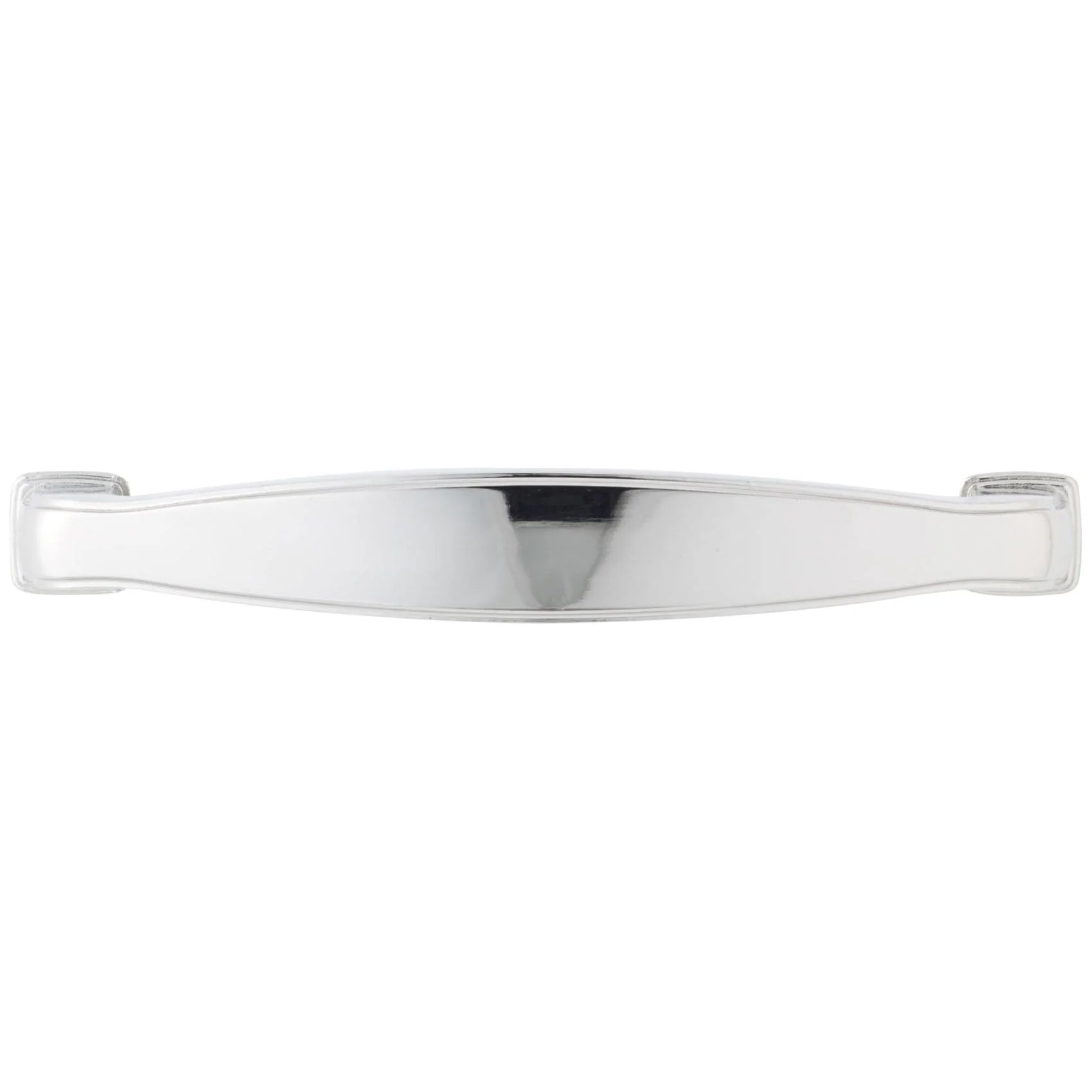 Traditional Transitional Pull - 3-3/4" Center-to-Center - 4-1/4" OL- Polished Nickel - Image 2