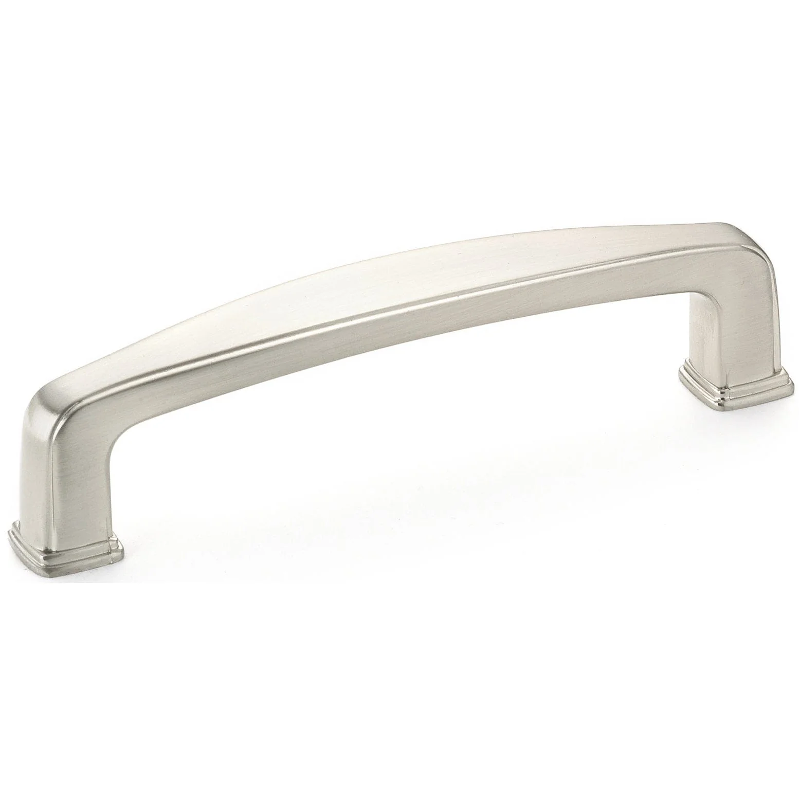 Transitional Pull, 3-3/4" Center-to-Center, Brushed Nickel - Image 1