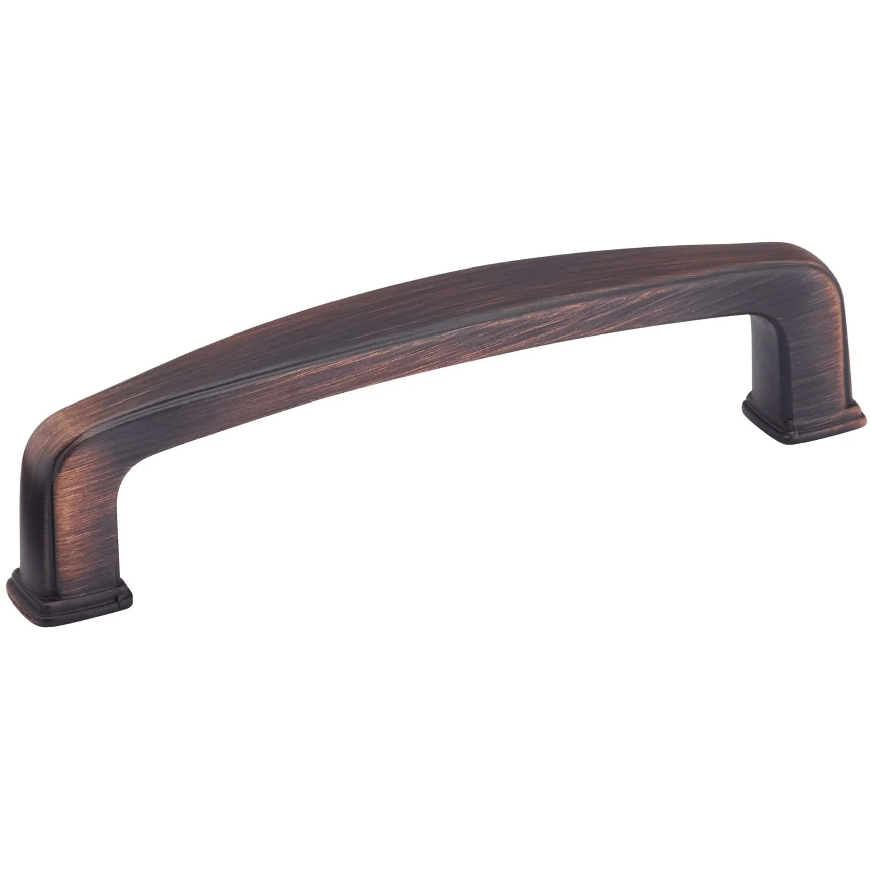 Transitional Pull, 3-3/4" Center-to-Center, Brushed Oil-Rubbed Bronze - Image 1