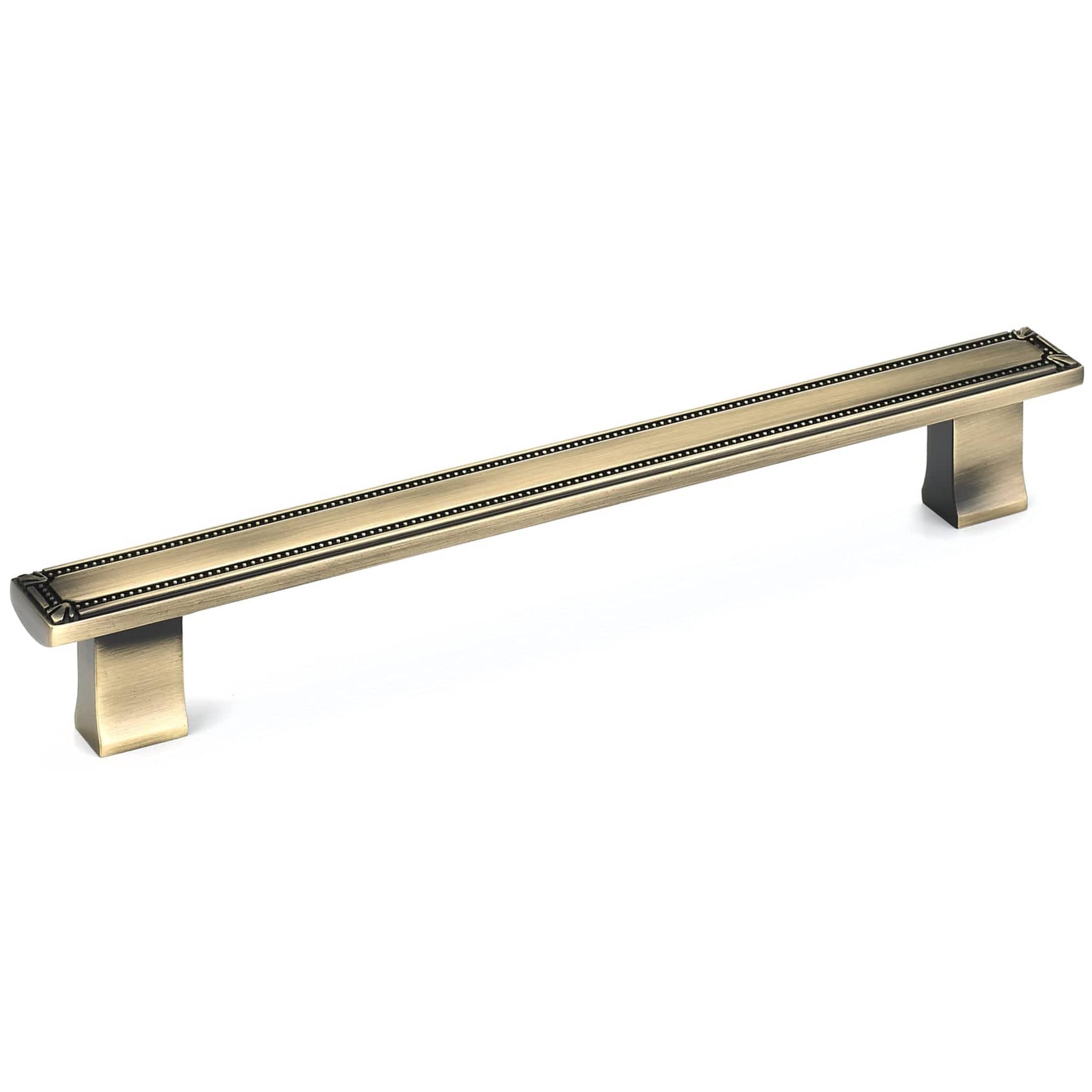 Traditional Pull, 7-9/16″ Center-to-Center, Antique English