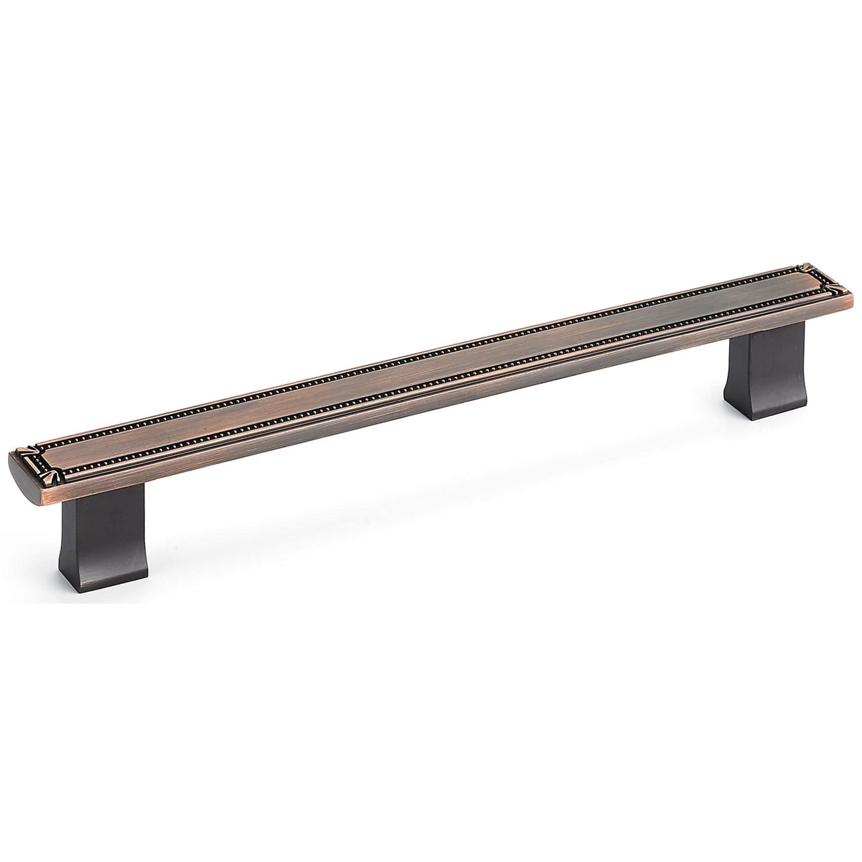 Traditional Pull, 7-9/16″ Center-to-Center, Brushed Oil-Rubbed Bronze