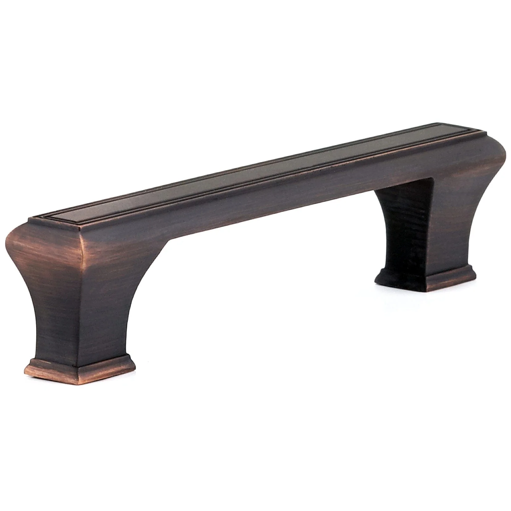 Traditional Pull, 5-1/16" Center-to-Center, Brushed Oil-Rubbed Bronze - Image 1
