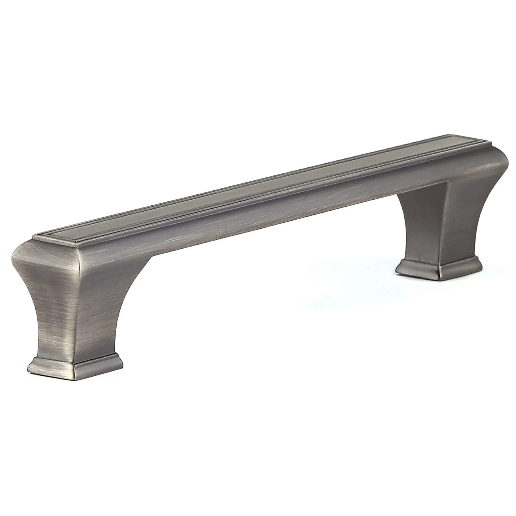 Traditional Pull, 6-5/16" Center-to-Center, Antique Nickel - Image 1