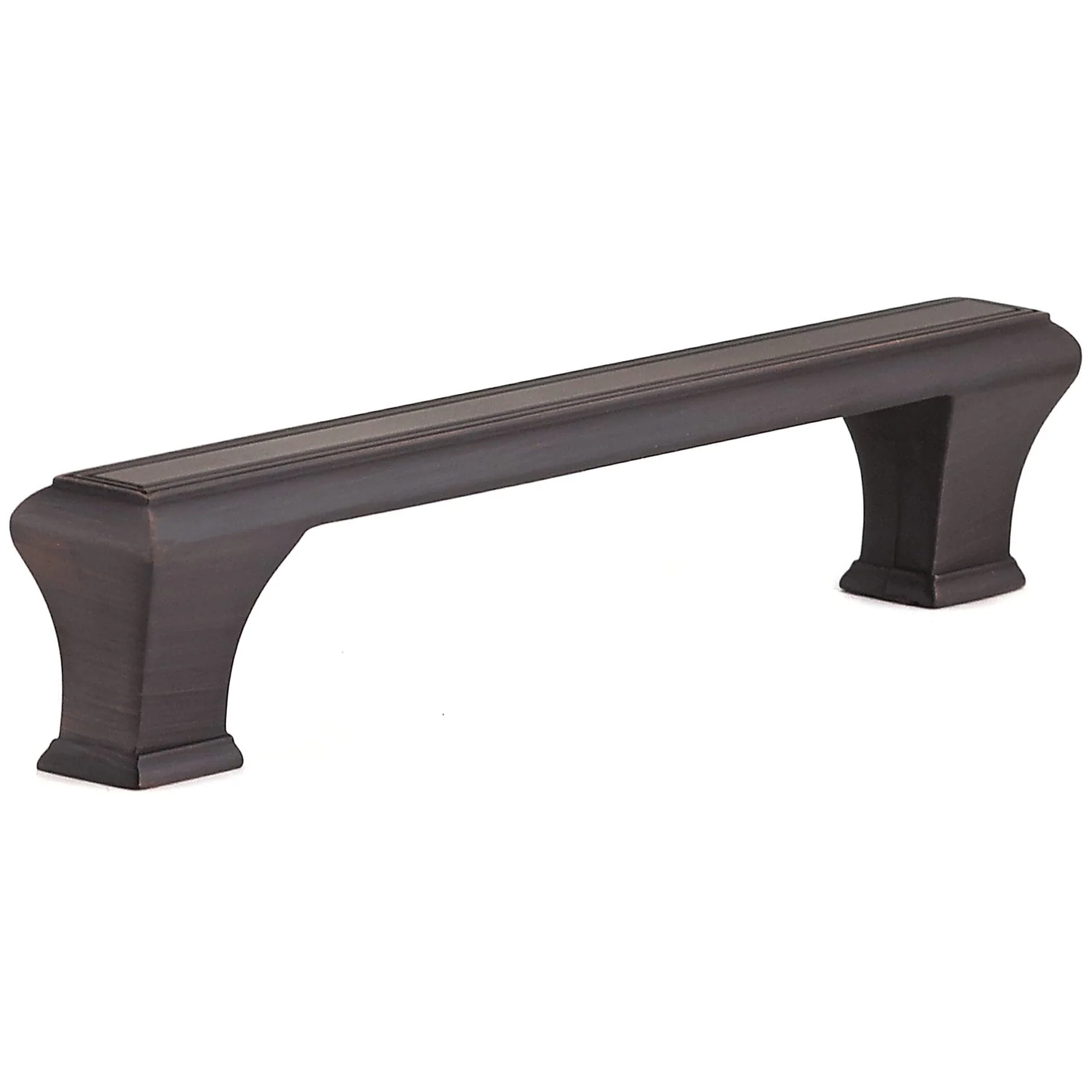 Traditional Pull, 6-5/16" Center-to-Center, Brushed Oil-Rubbed Bronze - Image 1