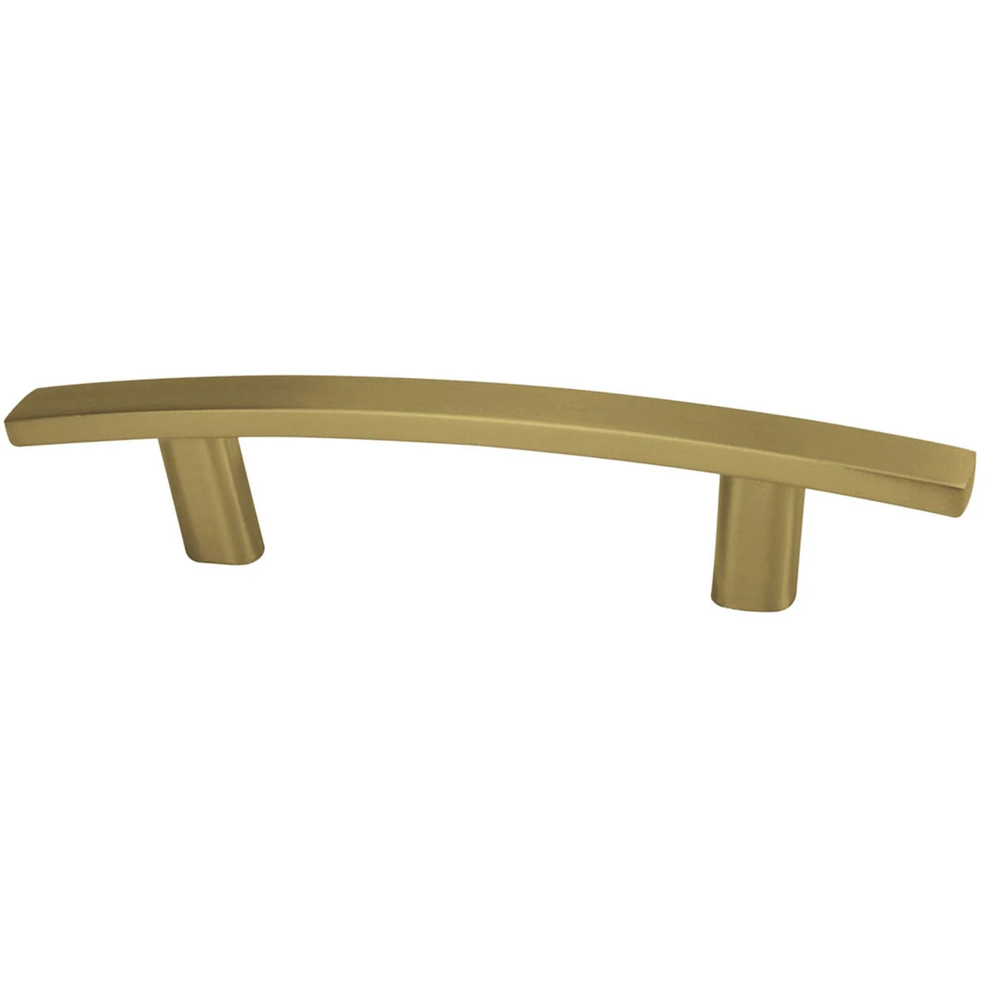 Transitional Pull – 3″ Center-to-Center – Satin Brass