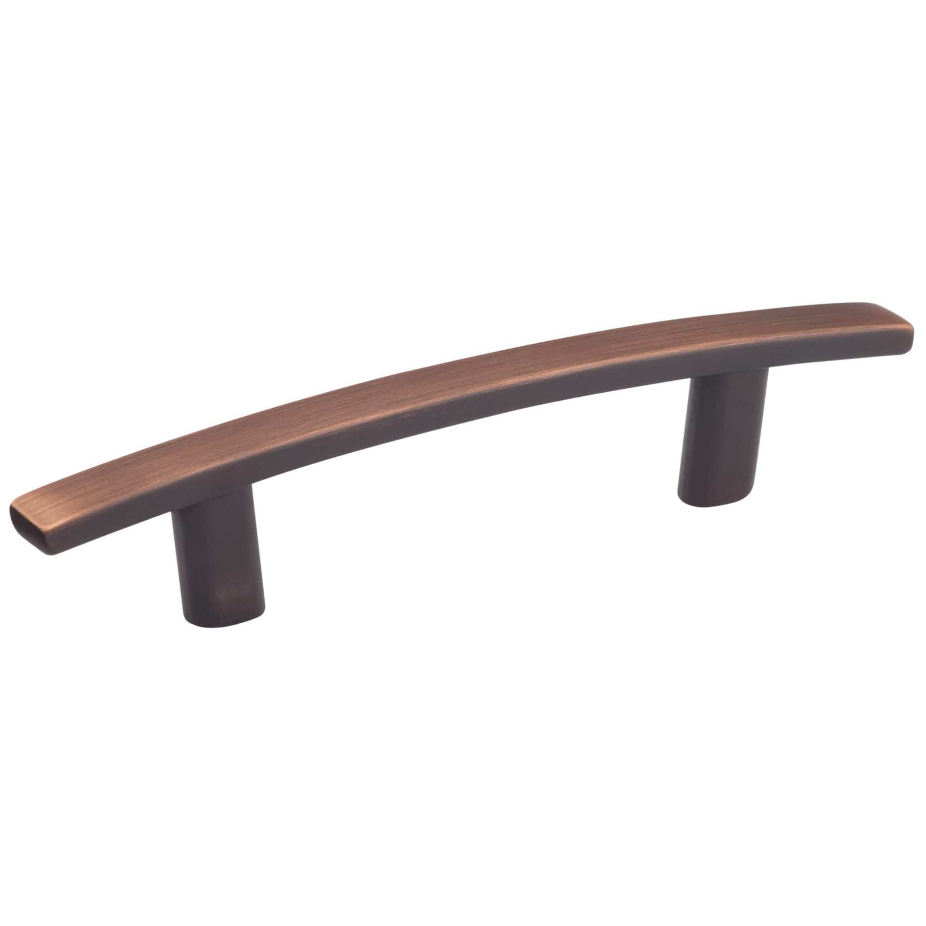 Transitional Pull, 3" Center-to-Center, Brushed Oil-Rubbed Bronze - Image 1
