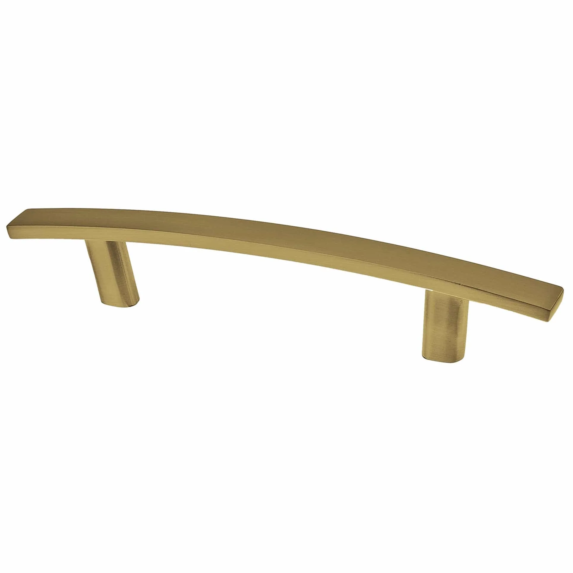 Transitional Pull, 3-3/4″ Center-to-Center, Satin Brass