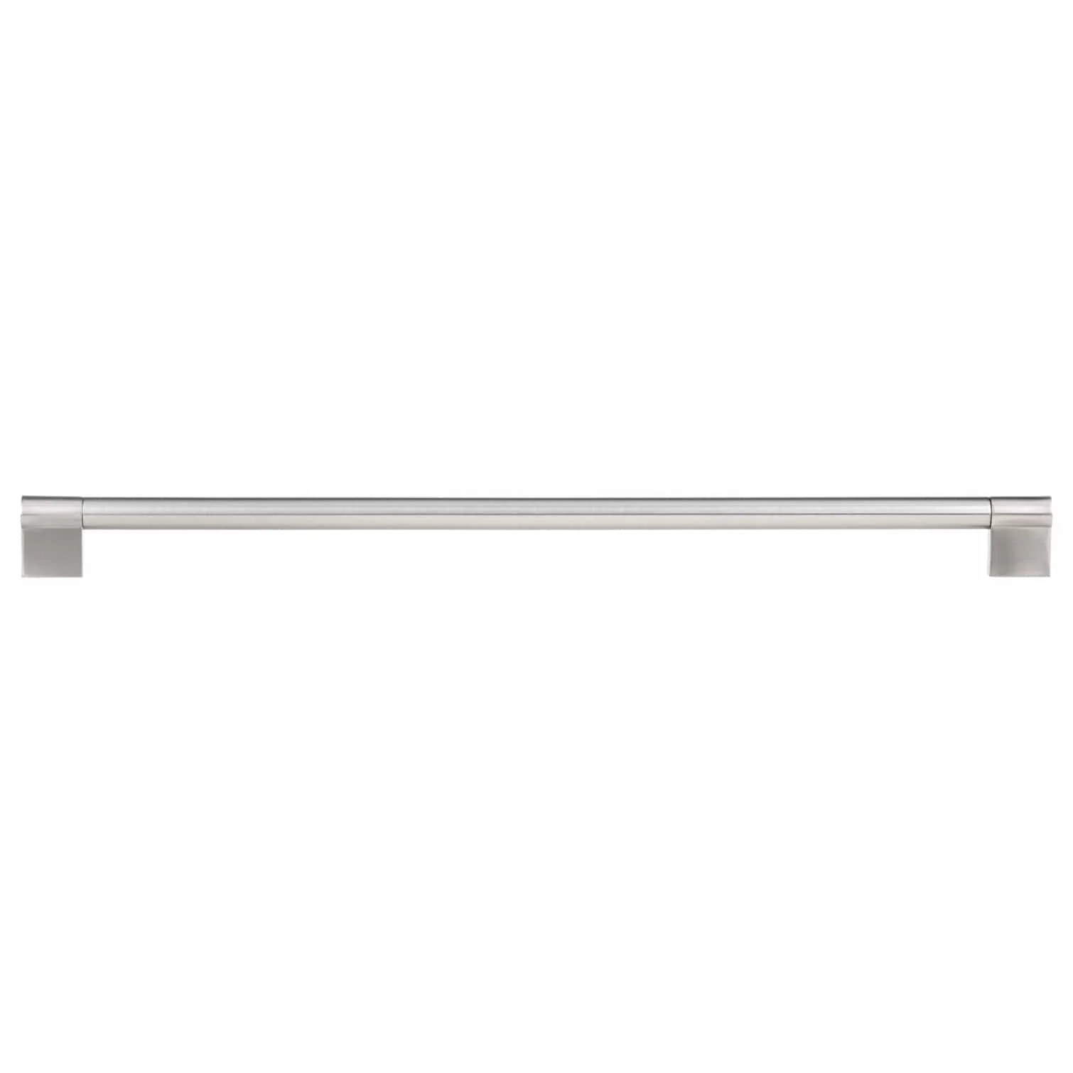 Contemporary Pull - Stainless Steel - 12-5/8" Center-to-Center - 1/2" W x 13-1/8" L - Brushed Nickel - Image 3