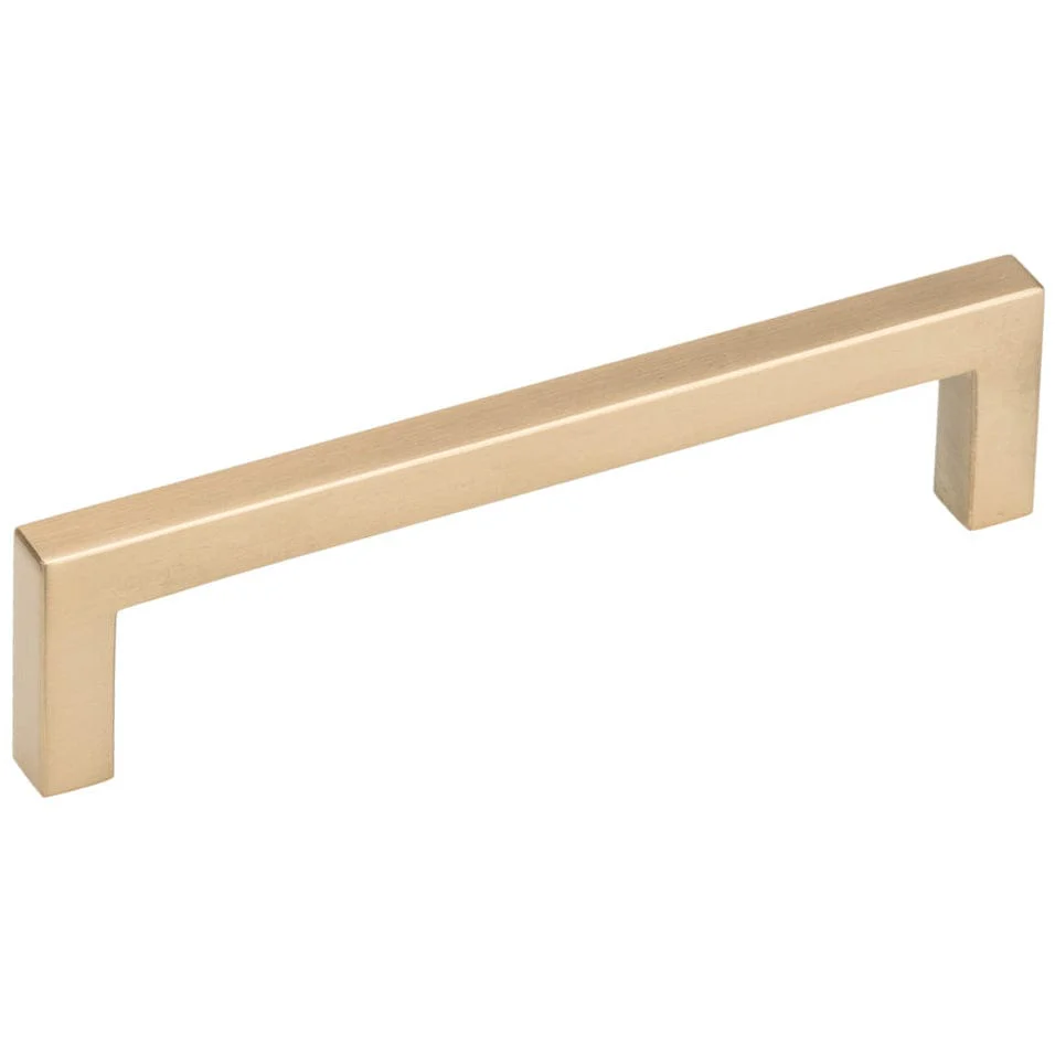 Refined Contemporary Metal Pull – Champagne Bronze – 5-1/32″ Center-to-Center – 5-7/16 L