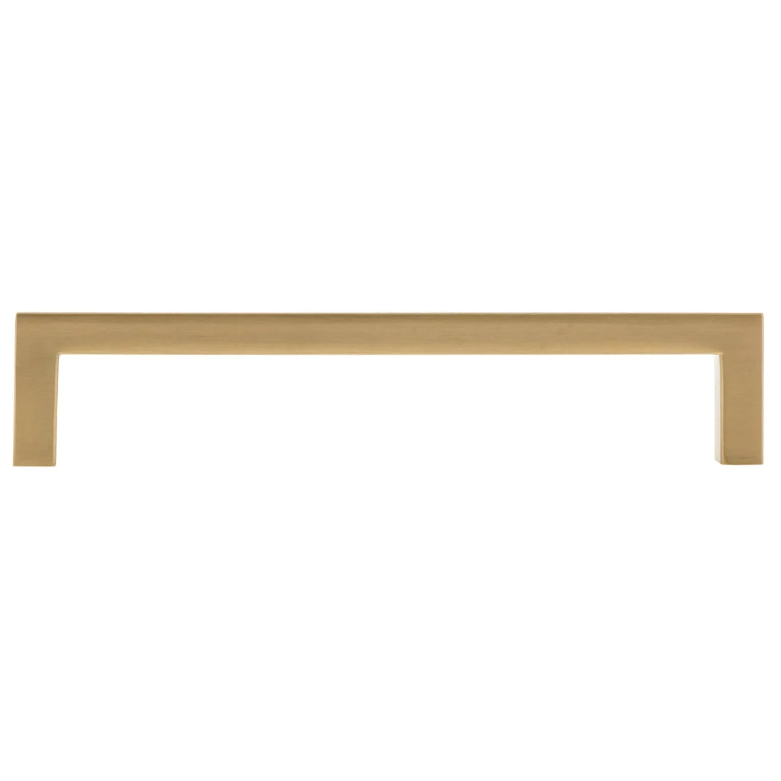 Contemporary Right-Angled Pull - 7-9/16" Center-to-Center - 6-11/16" OL - Champagne Bronze - Image 3