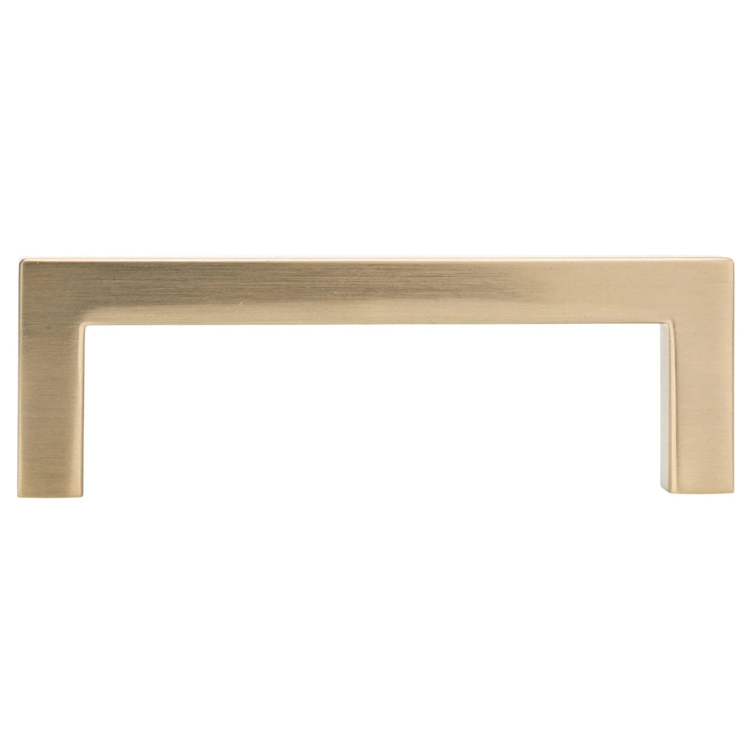 Contemporary Modern Metal Pull - Champagne Bronze - 3-3/4" Center-to-Center - 4-3/16" L - Image 3