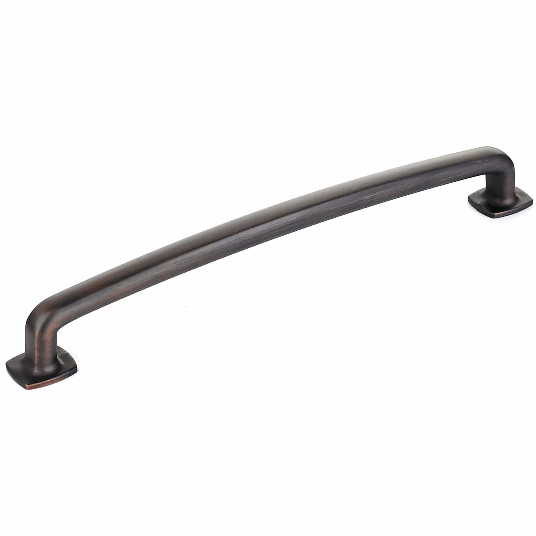 Rounded Corner Transitional Pull – 7-9/16″ Center-to-Center – 8-7/16″ OL – Brushed Oil-Rub Bronze