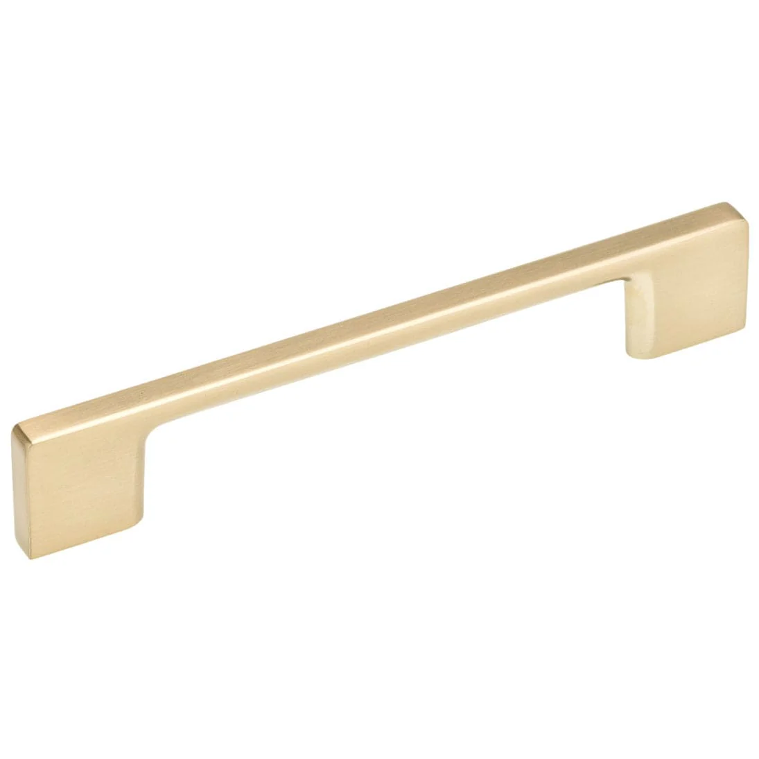 Contemporary Pull with Straight Lines - 6-5/16" Center-to-Center - 7-15/32" - Champagne Bronze - Image 1