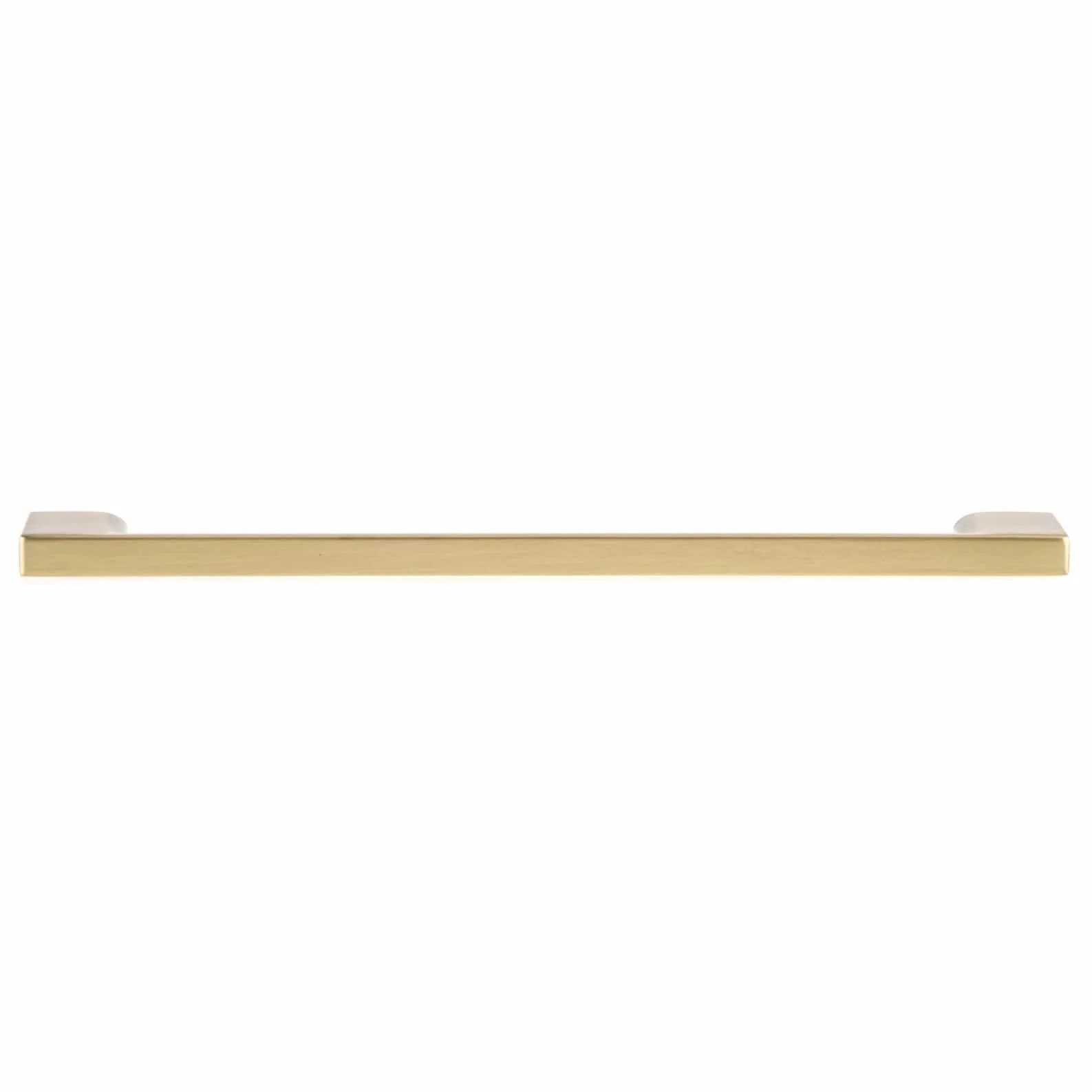 Contemporary Pull - 7-9/16" Center-to-Center - Satin Brass - Image 2