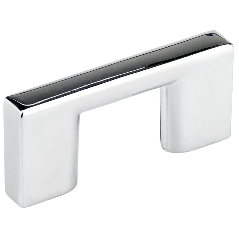 Contemporary Pull, 1-1/4" Center-to-Center, Chrome - Image 1