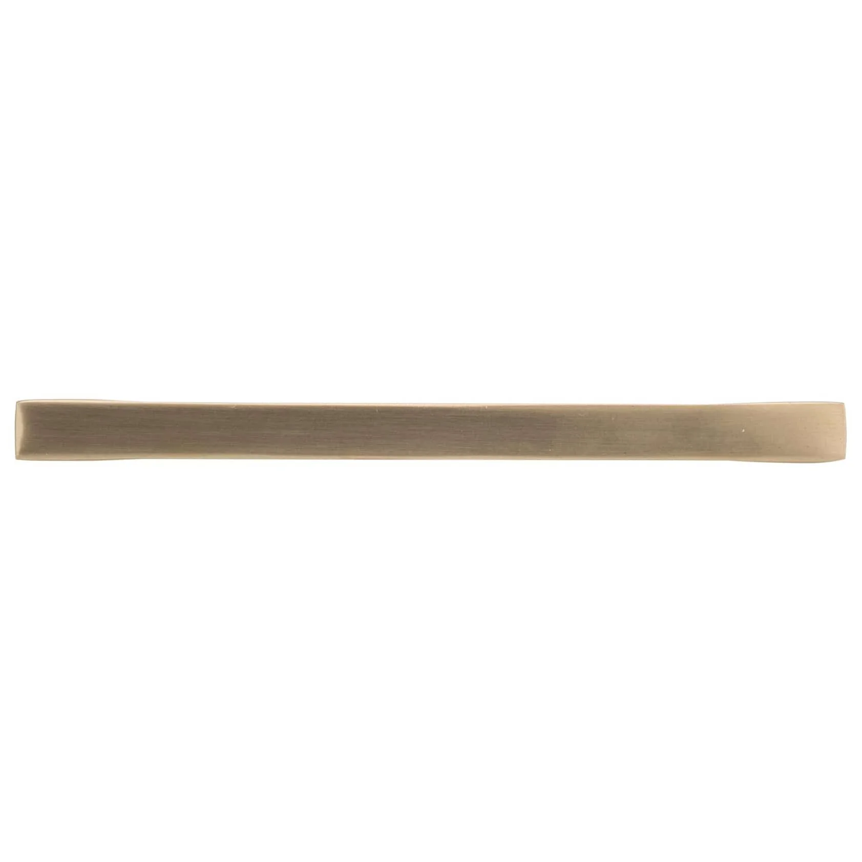 Contemporary Metal Pull - Champagne Bronze - 3-3/4" Center-to-Center - 11/32" W x 4-7/16" L - Image 2