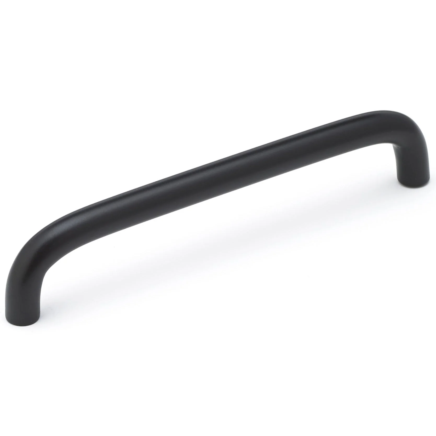 Functional Pull, 5-1/16" Center-to-Center, Matte Black - Image 1
