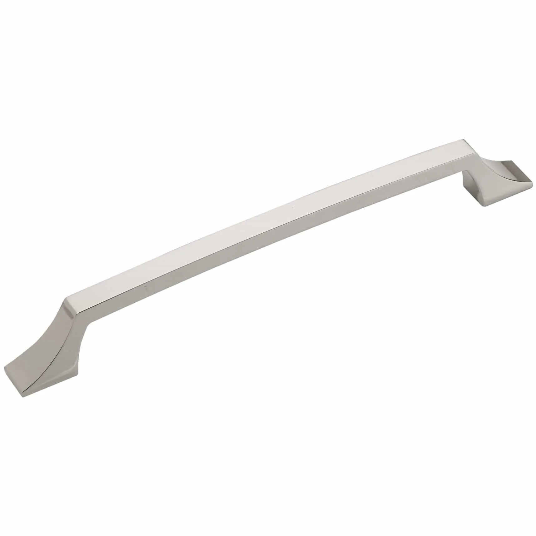 Transitional Pull, 12″ Center-to-Center, Polished Nickel