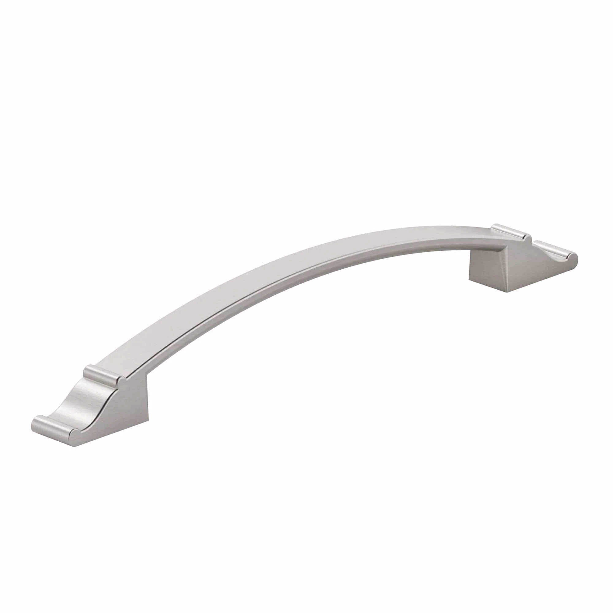 Traditional Pull, 7-9/16" Center-to-Center, Brushed Nickel - Image 1