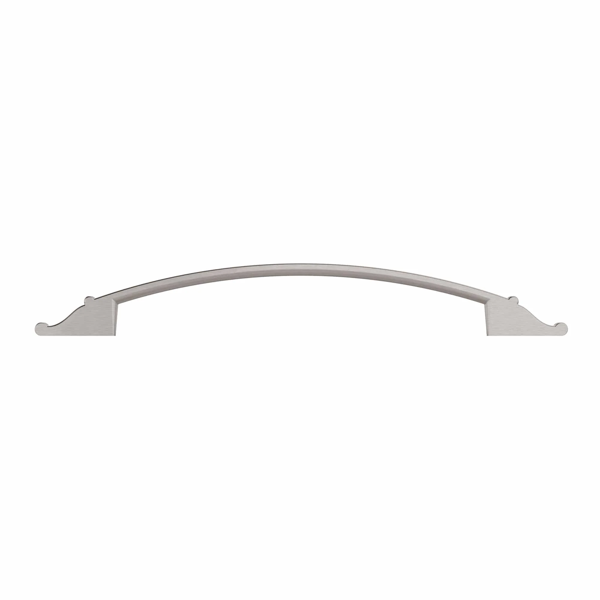 Traditional Pull, 7-9/16" Center-to-Center, Brushed Nickel - Image 2