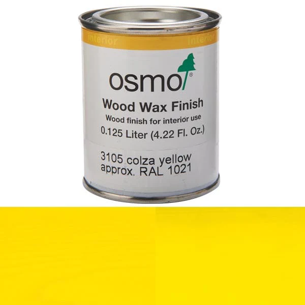Wood Wax Colza – Yellow 3105 – .125l