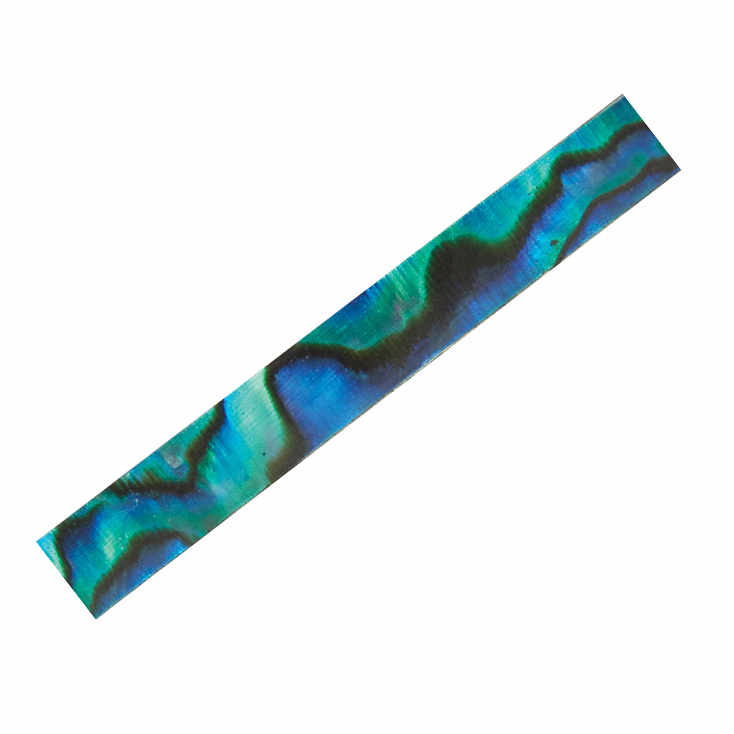 Paua Abalone Inlay Strip - 1/32" x 9/64" x 9-3/64" - 3 Pack - Image 2