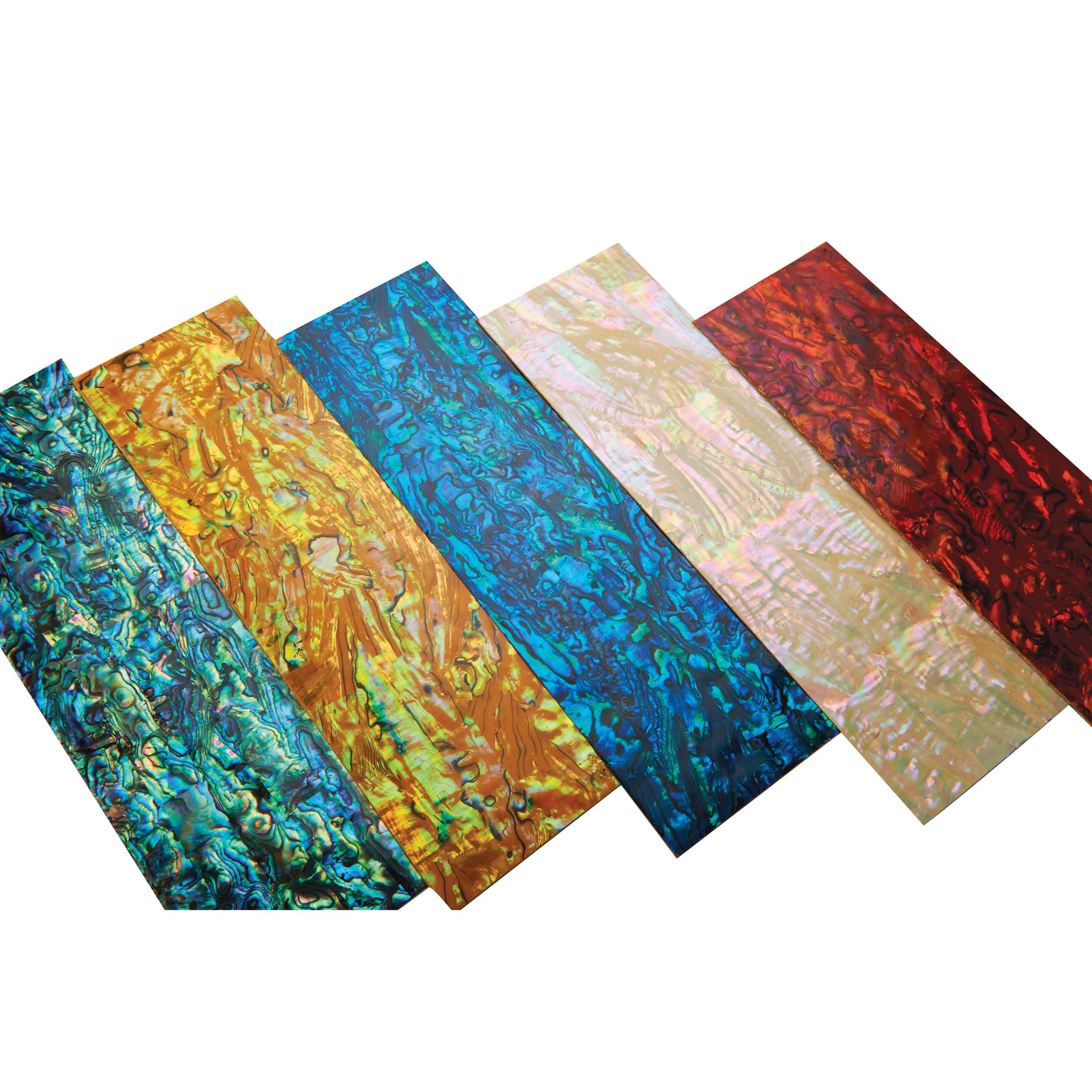 Paua Abalone Inlay Sheet - 1/32" x 2-3/4" x 9-1/4" - Image 2