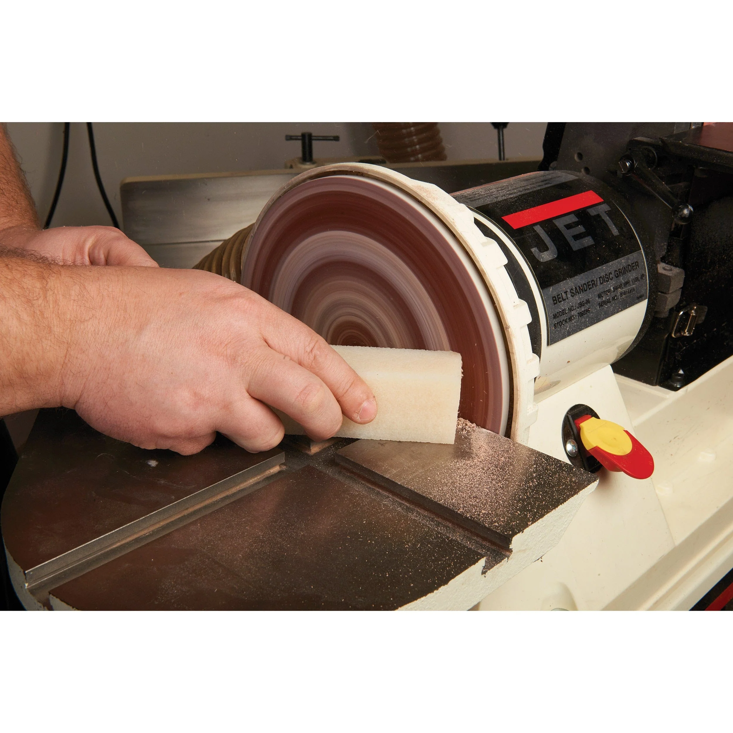 Abrasive Belt Cleaner - 2" x 2" x 12" - Image 2