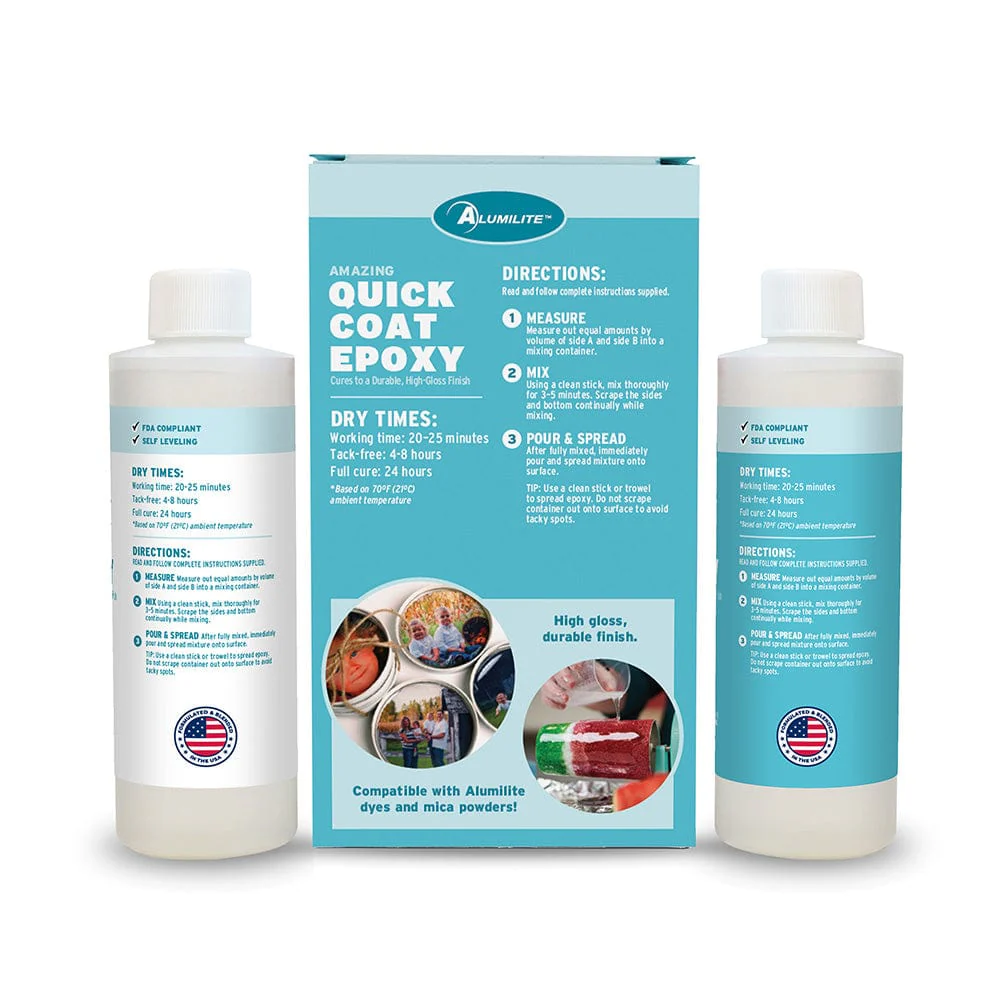 Amazing Quick Coat Epoxy Kit - 16 oz - Image 2