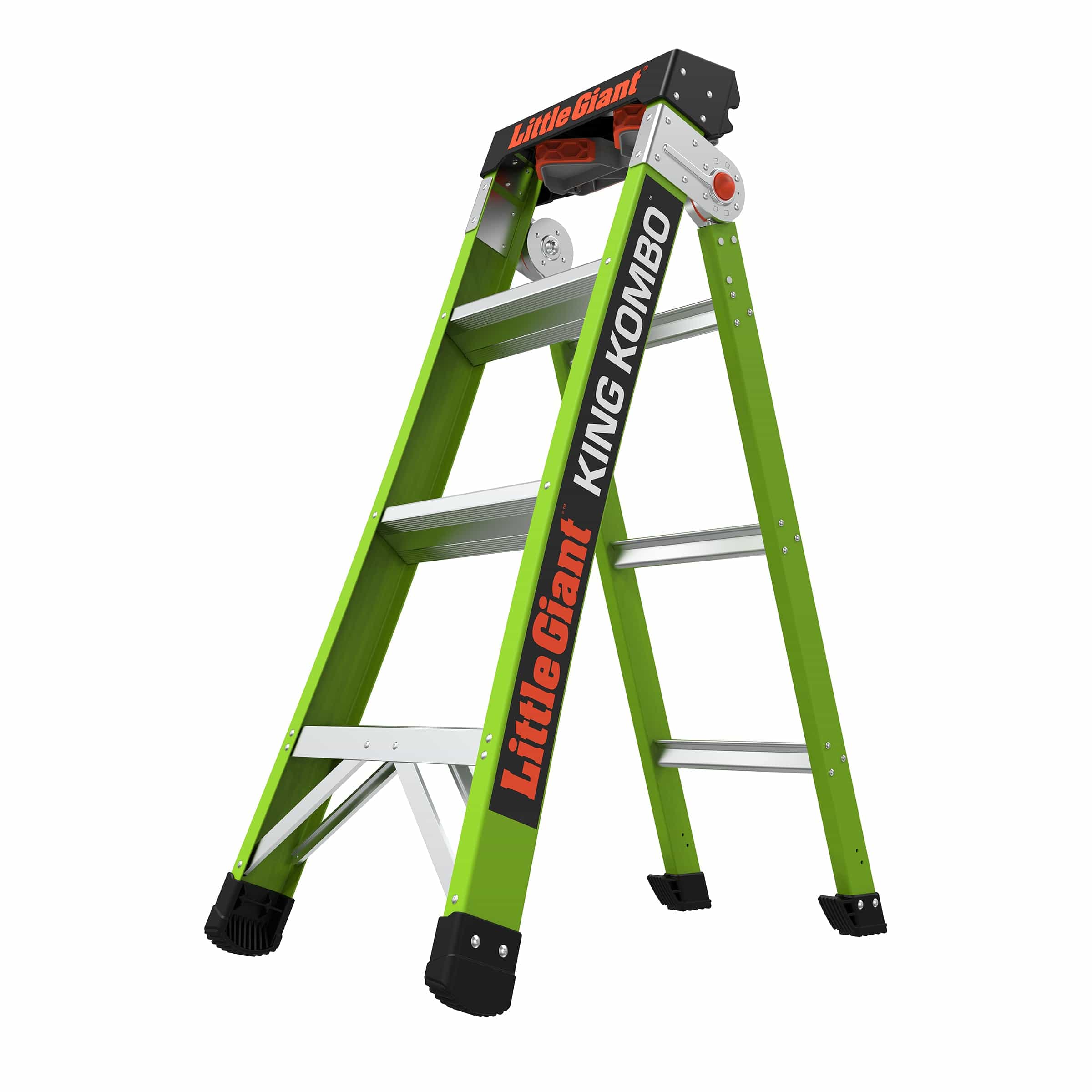 King Kombo Professional 4′, 3-In-1 Combination Ladder