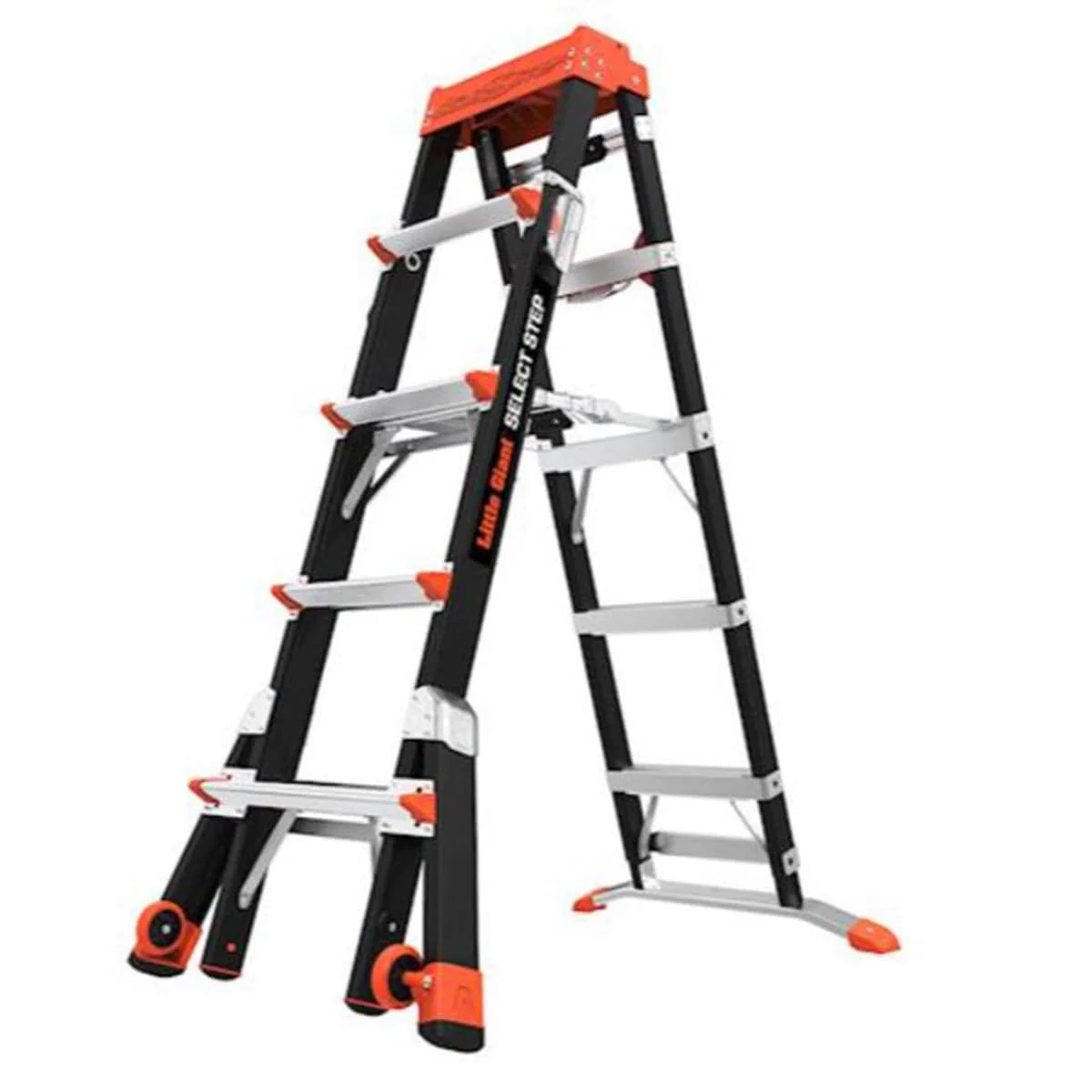 Select Step 5′-8′ Adjustable Stepladder
