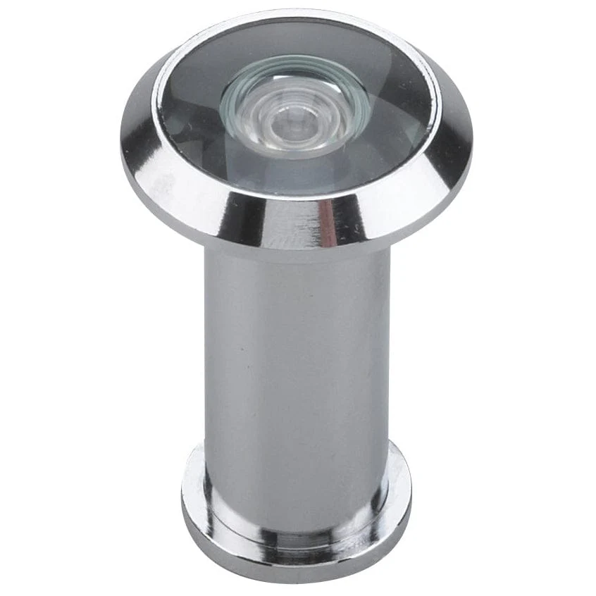 200 Degree Door Viewer UL Listed Chrome 9/16″ (14.3 mm)