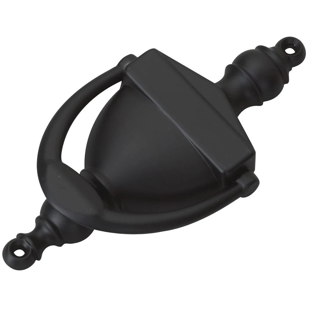 Door Knocker Black 6 1/4″ (159 mm)