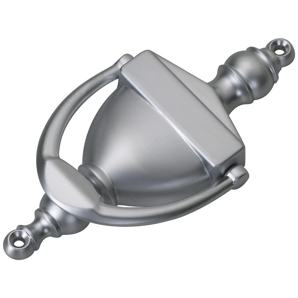 Door Knocker Satin Chrome  6 1/4″ (159 mm)