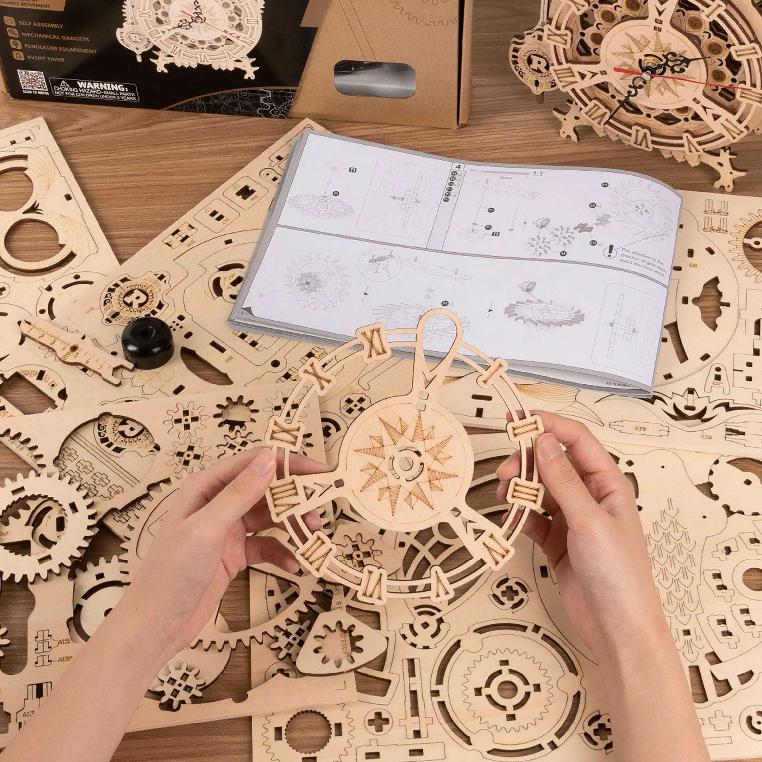 Owl Clock Model Kit - Image 3