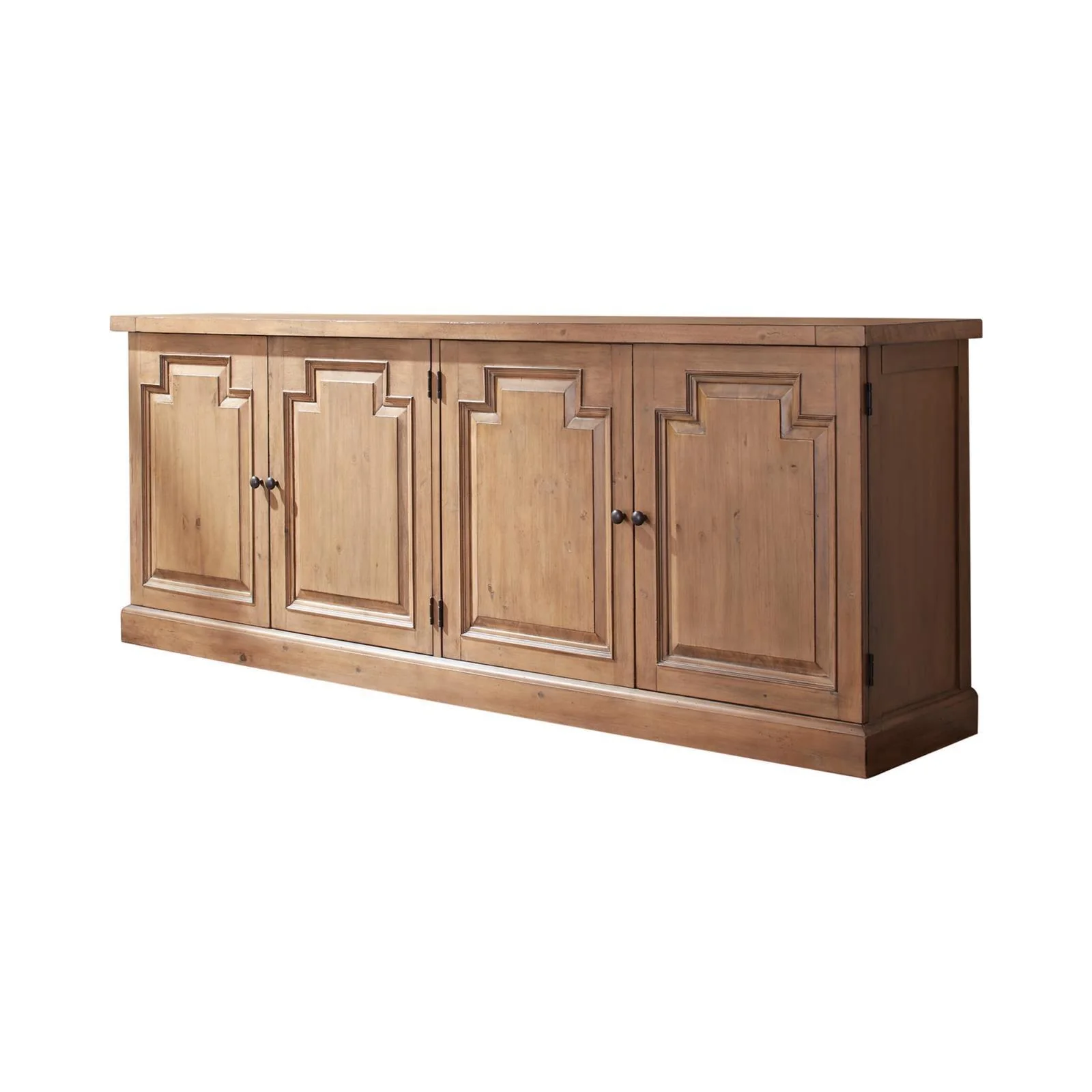 Florence 4 door Sideboard Rustic Smoke - Image 2