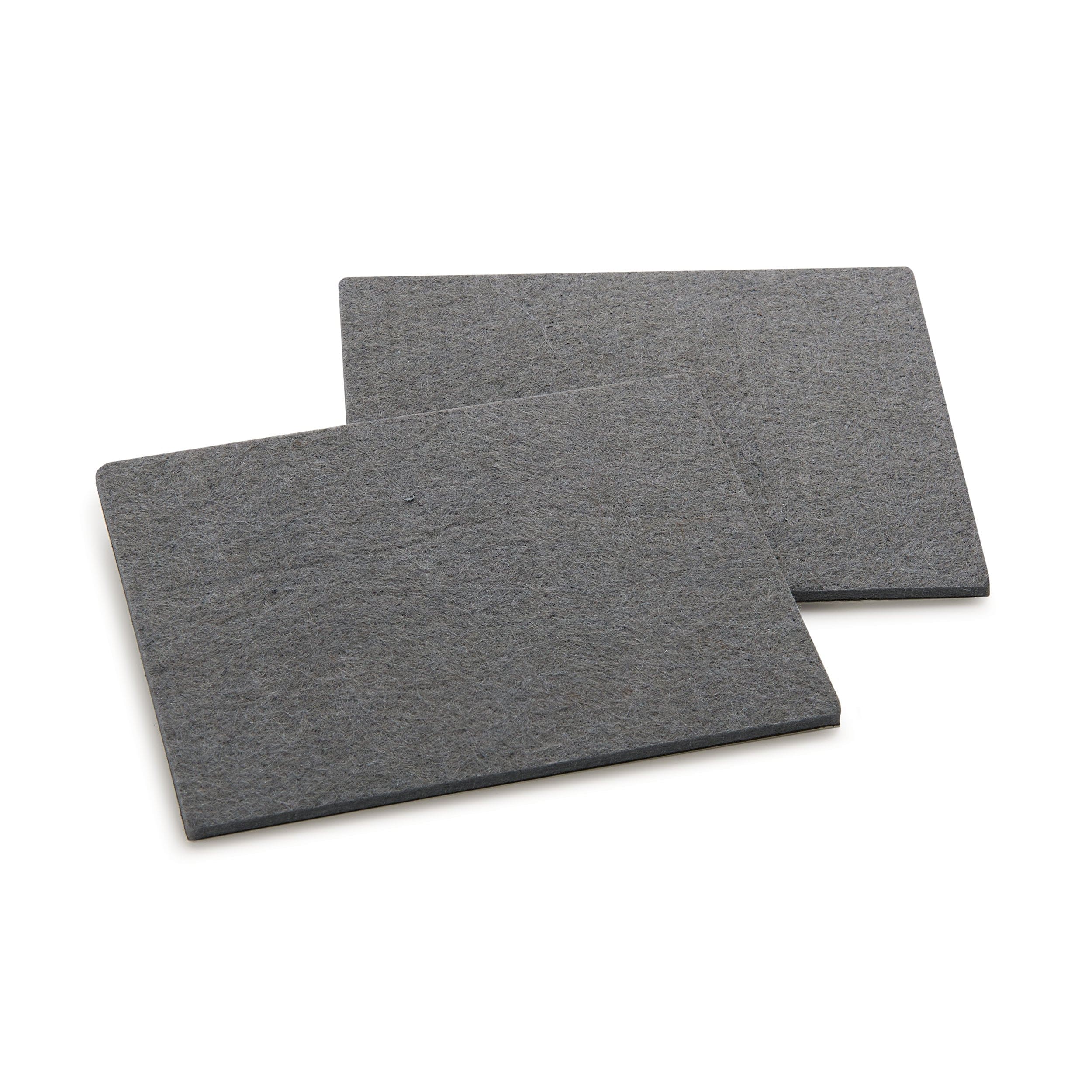 4-1/2" x 6" Heavy-Duty Self-Stick Felt Pad - Pair - Image 1