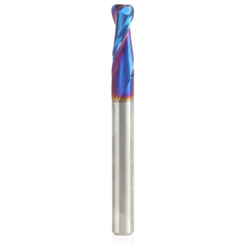 46460-K Spiral Plunge Corner Radius Up-Cut Router Bit 1/16"R 1/4"D 3/4"CH 1/4"SH 2-1/2"OL - Image 1
