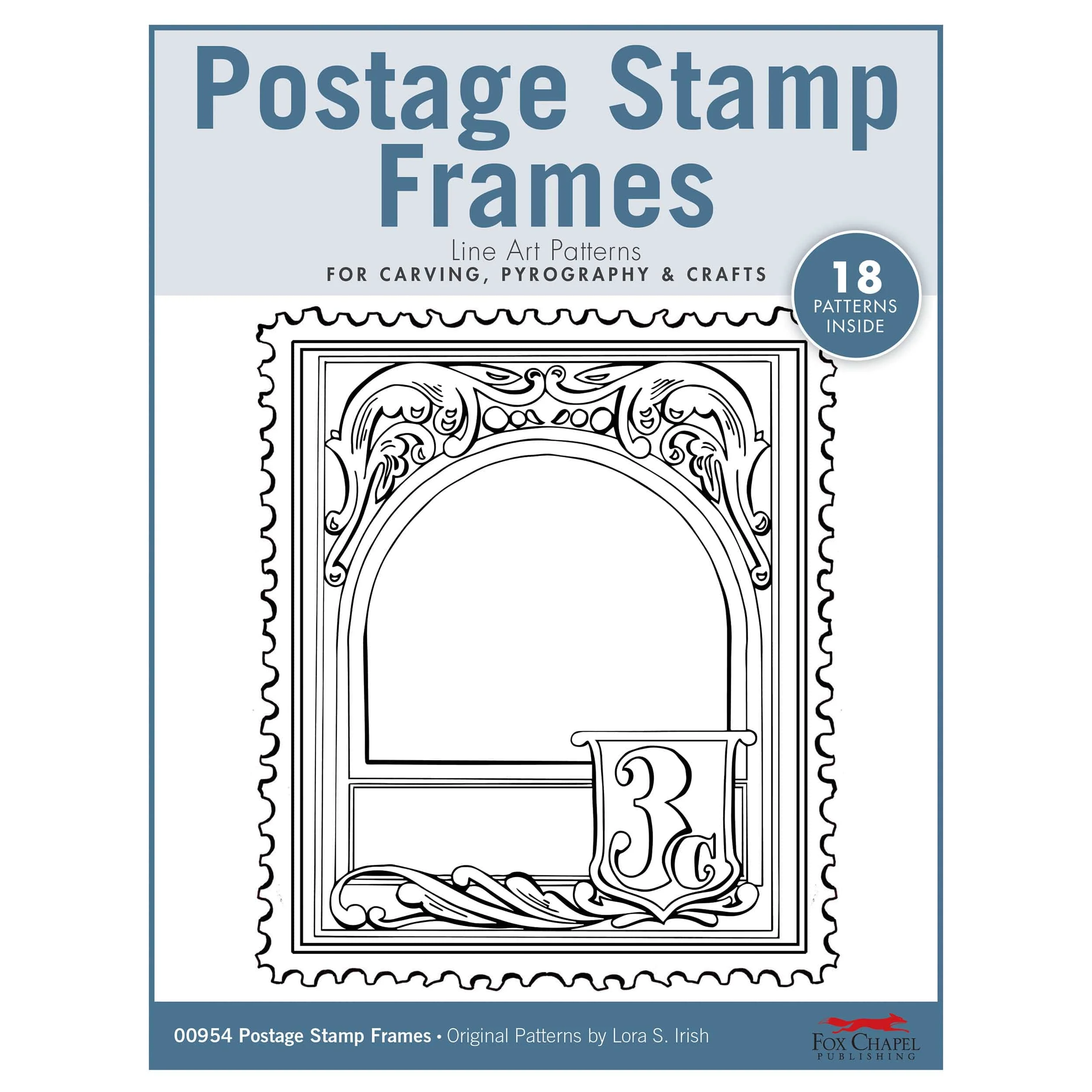 Postage Stamp Frames Pattern Pack - Image 1